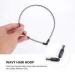 6Pcs Wavy Headband Set for Men and Women