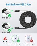 10ft USB C to USB C Fast Charger Cable