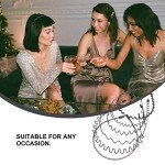 6Pcs Wavy Headband Set for Men and Women