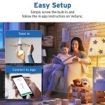 Smart Light Bulb Compatible with Alexa & Google Home