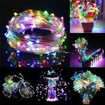 33FT Battery Operated LED Fairy String Lights