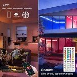 100ft RGB LED Strip Lights with Remote Control