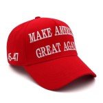 Red MAGA Hat - Adjustable Baseball Cap