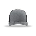 Youth Trucker Cap with Adjustable Snapback - Grey/Black