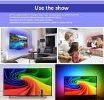 LED Strip Lights for 40-60" TVs with Remote
