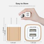 Multiport USB Wall Charger Block for Fast Charging