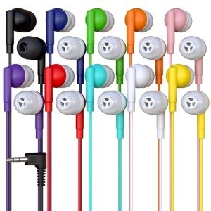 10 Pack Affordable Wired Earbuds for Everyone