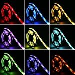 6.56 ft USB LED Strip Lights with Remote
