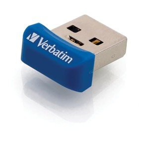 Verbatim 32GB Nano USB Flash Drive - Blue