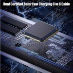 3-Pack USB-C Fast Charging Cables, 3.3FT to 10FT