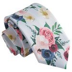 Floral Ties for Men - Perfect for Weddings