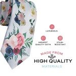 Floral Ties for Men - Perfect for Weddings