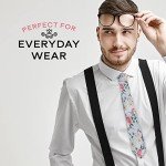 Floral Ties for Men - Perfect for Weddings