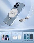 Magnetic Wireless Charger for iPhone & AirPods