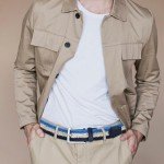 Adjustable Braided Woven Belt for Men