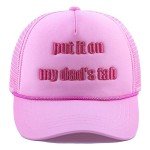 Funny "Put It On My Dad's Tab" Summer Hat
