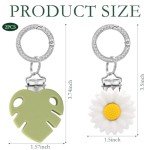 Silicone Hat Clips for Travel - 2 Pack