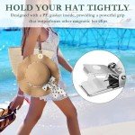 Silicone Hat Clips for Travel - 2 Pack