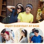 8-Pack Non-Slip Sports Headbands for Women