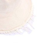Trendy Wide Brim Cotton Sun Hat for Women