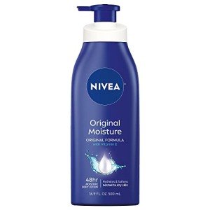 NIVEA Vitamin E Moisture Body Lotion, 16.9 Fl Oz