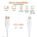 USB-A to Lightning Charger Cable - 2 Pack