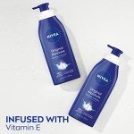 NIVEA Vitamin E Moisture Body Lotion, 16.9 Fl Oz