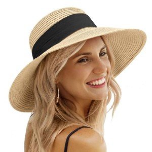 Stylish Wide Brim Sun Hat for Women