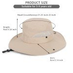 Kids' Summer UV Protection Wide Brim Hat