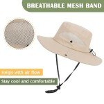 Kids' Summer UV Protection Wide Brim Hat