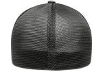 Dark Grey Flexfit Melange Trucker Cap, Large/XL