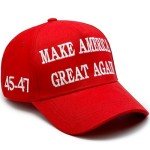 Trump 2024 MAGA Hat - Adjustable Black Cap