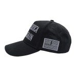 Blackout MAGA Hat - Never Surrender Style