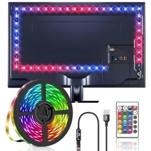 RGB LED Strip Lights for TV and Room Decor