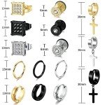 15 Pairs Stylish Earrings Set for Everyone