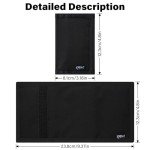 Men's Slim RFID Trifold Wallet with ID Window