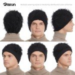 Fuzzy Distressed Beanie for Men and Women