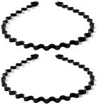 Stylish Black Metal Hair Bands for All