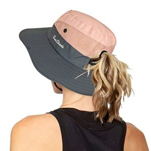 Pink Foldable UV Protection Sun Hat for Women