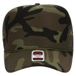Joe's USA Camouflage Foam Trucker Hat – Green