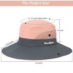 Pink Foldable UV Protection Sun Hat for Women