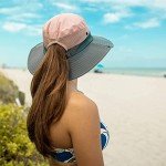Pink Foldable UV Protection Sun Hat for Women