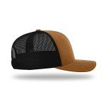 Classic Adjustable Snapback Trucker Cap - Caramel/Black