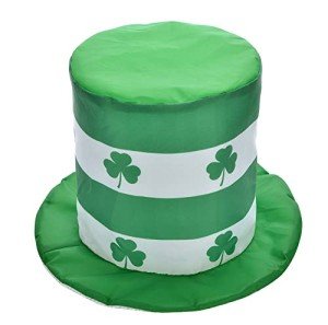 St. Patrick's Day Green Shamrock Leprechaun Hat