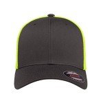 2-Tone Charcoal/Neon Yellow Trucker Cap