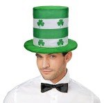 St. Patrick's Day Green Shamrock Leprechaun Hat