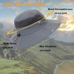 Wide Brim UV Protection Sun Hat for Outdoors