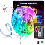 100FT RGB LED Strip Lights with Remote Control