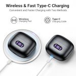 Bluetooth Wireless Earbuds with 60Hrs Playback Black