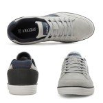 Men’s Casual Lace-up Sneakers - Classic Style